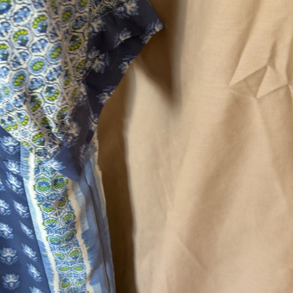 Blue Patterned Boho Dress Gap - Picture 7 of 11